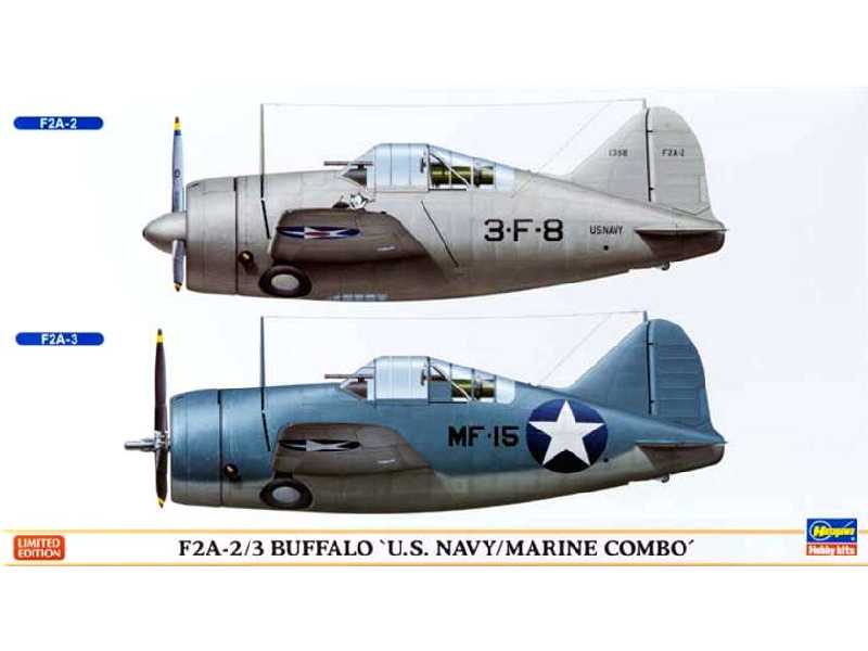F2a-2/3 Bufflo US Navy/Marine - 2 Modele - zdjęcie 1
