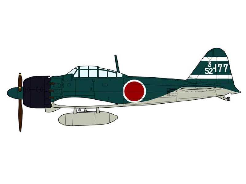 Mitsubishi A6m5c Zero Type 52 Hei - zdjęcie 1 Mitsubishi A6m5c Zero Type 52 Hei - zdjęcie 1