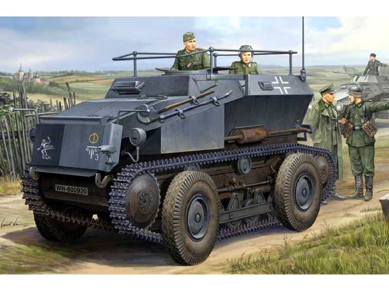 Sd.Kfz.254 German Tracked Armoured Scout Car - zdjęcie 1