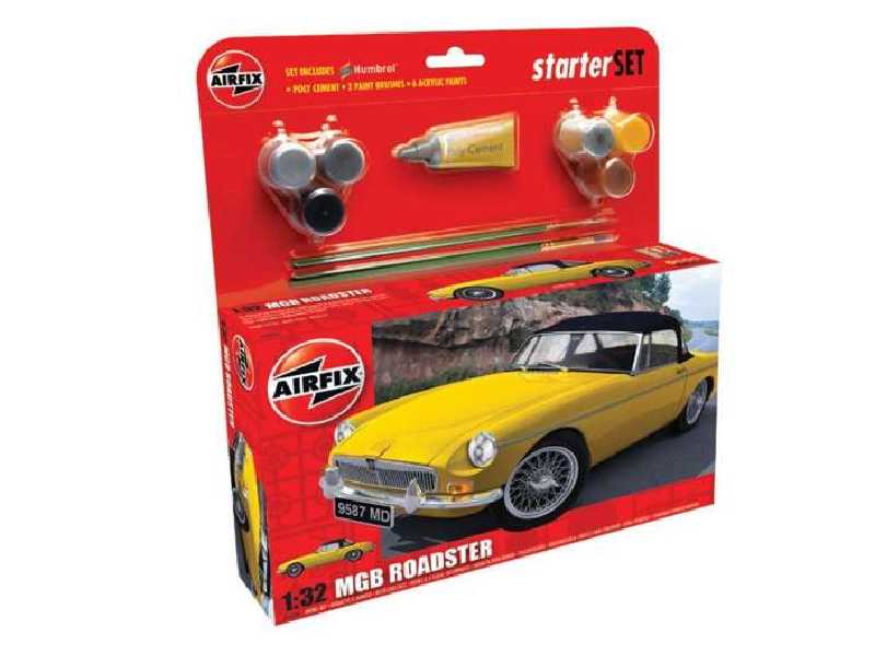 MGB Roadster - zestaw podarunkowy - zdjęcie 1 MGB Roadster - zestaw podarunkowy - zdjęcie 1