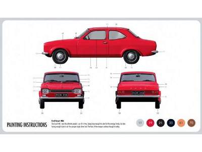 Ford Escort - zestaw podarunkowy - zdjęcie 2