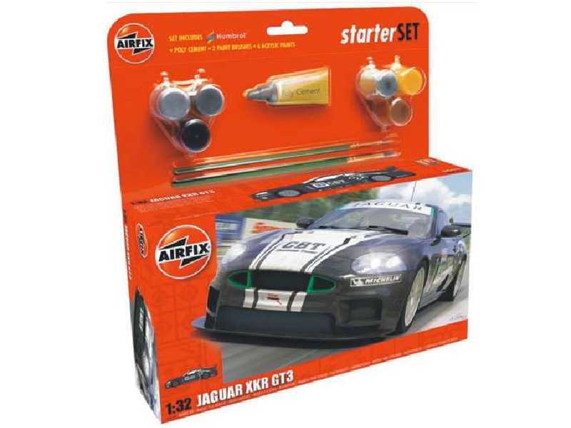 Jaguar XKR GT3 APEX Racing - zestaw podarunkowy - zdjęcie 1 Jaguar XKR GT3 APEX Racing - zestaw podarunkowy - zdjęcie 1