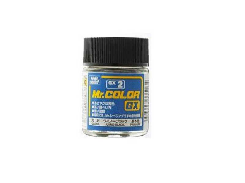 Mr.Color GX2 Ueno Black - błyszcząca - zdjęcie 1 Mr.Color GX2 Ueno Black - błyszcząca - zdjęcie 1