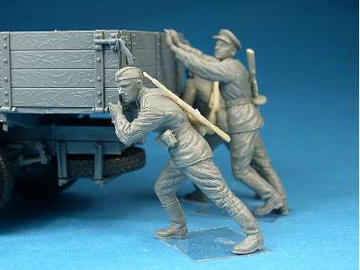 GAZ-AAA ciężarówka model 1943 z figurkami - zdjęcie 8