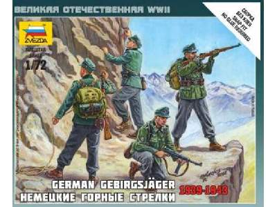 Strzelcy górscy Gebirgsjager 1939-1943 - zdjęcie 1