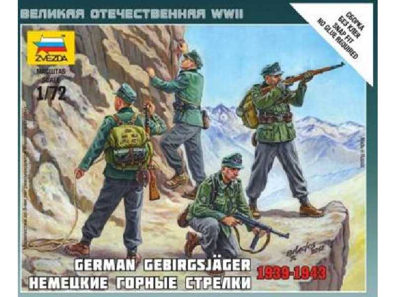 Strzelcy górscy Gebirgsjager 1939-1943 - zdjęcie 1 Strzelcy górscy Gebirgsjager 1939-1943 - zdjęcie 1