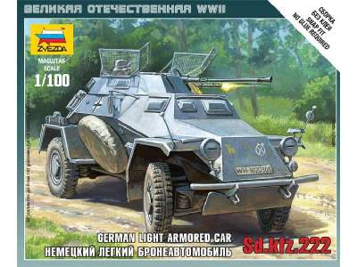 Sd.Kfz.222 lekki samochód pancerny - zdjęcie 1