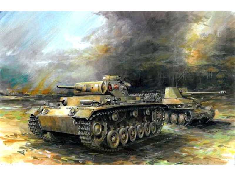 Pz.Kpfw.III Ausf.J (Tp) Early Production - Smart Kit - zdjęcie 1 Pz.Kpfw.III Ausf.J (Tp) Early Production - Smart Kit - zdjęcie 1