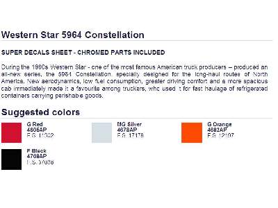 Western Star 5964 Constellation - zdjęcie 2