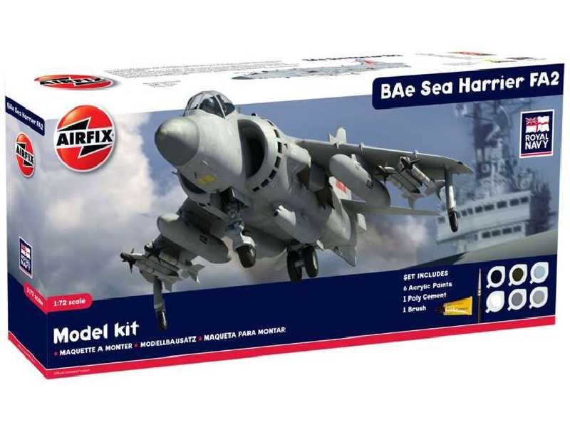 Sea Harrier FA2 - zestaw podarunkowy - zdjęcie 1 Sea Harrier FA2 - zestaw podarunkowy - zdjęcie 1