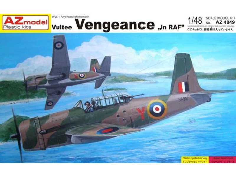 Vultee Vengeance RAF - lekki bombowiec nurkujący - zdjęcie 1 Vultee Vengeance RAF - lekki bombowiec nurkujący - zdjęcie 1