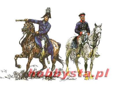 Figurki Sztab generalny aliantów - Wojny Napoleońskie - zdjęcie 1