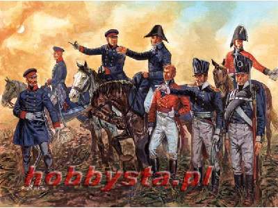 Figurki Sztab generalny aliantów - Wojny Napoleońskie - zdjęcie 2