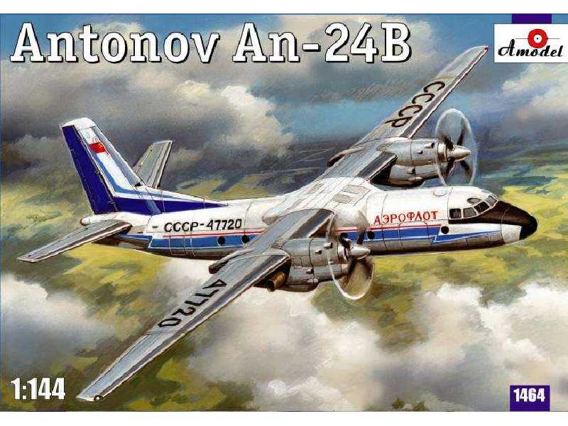 Antonow An-24B - samolot pasażerski - zdjęcie 1
