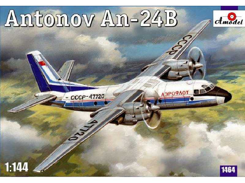 Antonow An-24B - samolot pasażerski - zdjęcie 1 Antonow An-24B - samolot pasażerski - zdjęcie 1