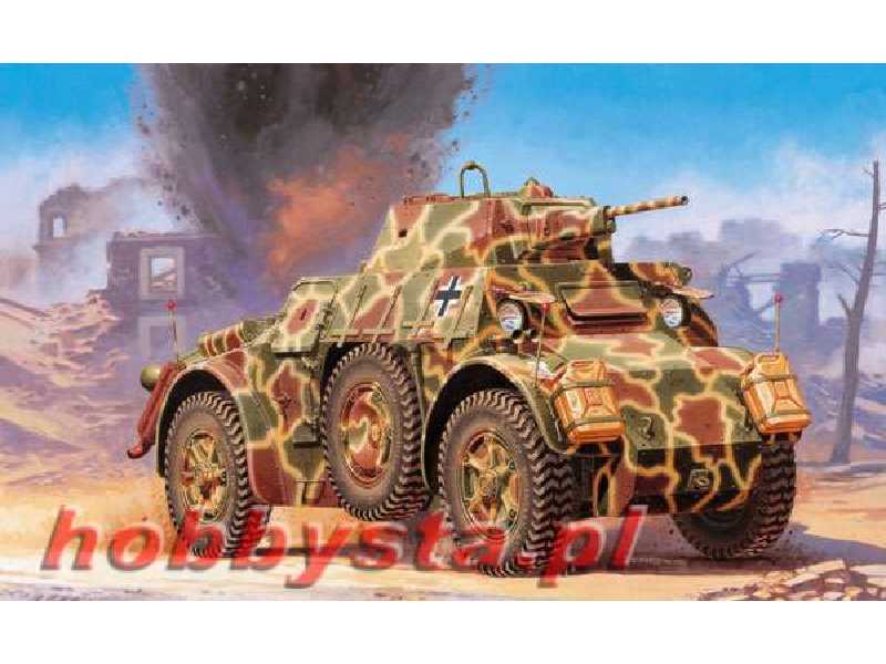 Autoblinda AB 43, Pz. Sp. Wg. AB 43 203 (i) - zdjęcie 1 Autoblinda AB 43, Pz. Sp. Wg. AB 43 203 (i) - zdjęcie 1