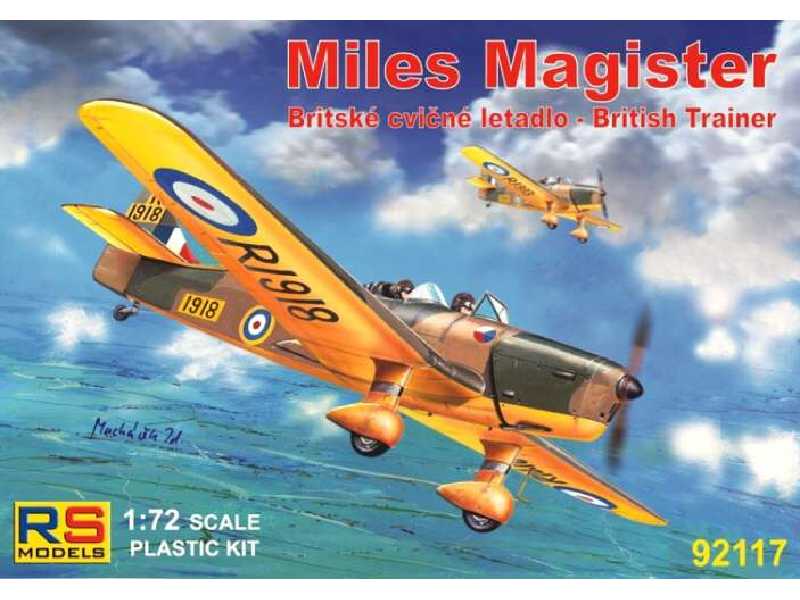 Miles Magister - brytyjski samolot treningowy - zdjęcie 1