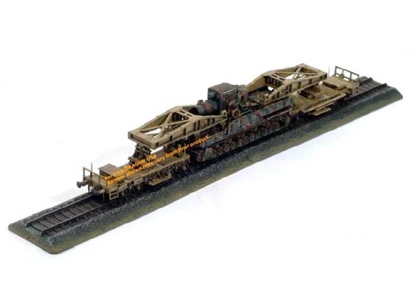 Morser Karl Mortar with Railway Transport - 2 modele - zdjęcie 1 Morser Karl Mortar with Railway Transport - 2 modele - zdjęcie 1