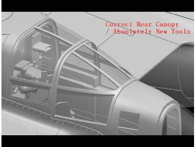 WWII USAAF Northrop P-61A Black Widow Glass Nose - zdjęcie 4