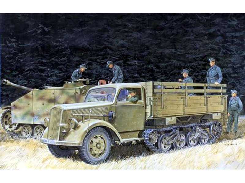 Sd.Kfz.3a Half-Track Truck Maultier - zdjęcie 1 Sd.Kfz.3a Half-Track Truck Maultier - zdjęcie 1