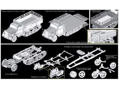 Sd.Kfz.3a Half-Track Truck Maultier - zdjęcie 2