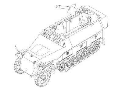 Sd. Kfz. 251/16 Ausf.D Flamethrower - zdjęcie 1