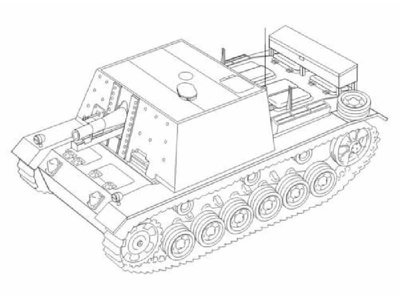 Pz.kpfw. III SIG 33 - zdjęcie 1 Pz.kpfw. III SIG 33 - zdjęcie 1