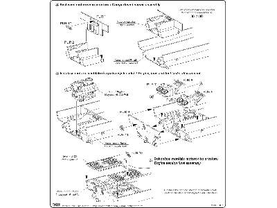 Tiger I Late version - engine set - zdjęcie 3