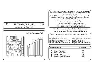 M-109 Engine set - zdjęcie 2