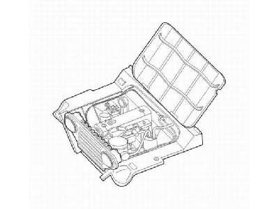 M-151 A2 Ford MUTT  Engine set - zdjęcie 1