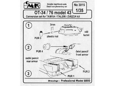 OT - 34 - 34/76 mod.43 - zdjęcie 3