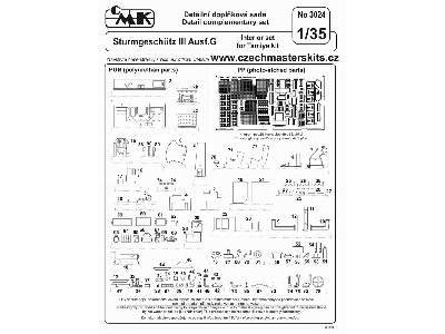 Stug III interior set - zdjęcie 2