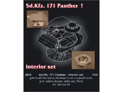 Pz.V Panther Interior set - zdjęcie 1