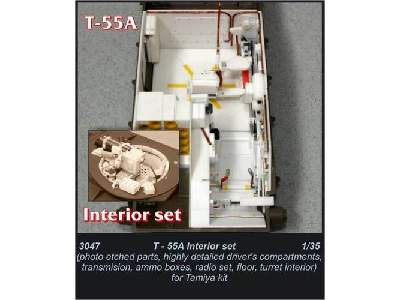 T-55A Interior set - zdjęcie 1