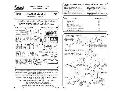Stug III driver's set - zdjęcie 2