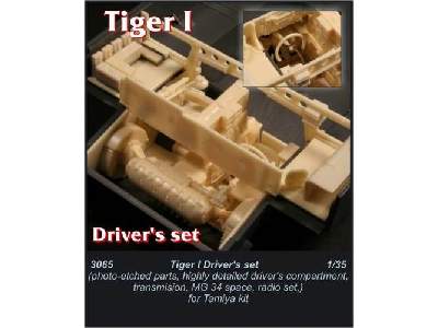 Tiger I driver's set - zdjęcie 1