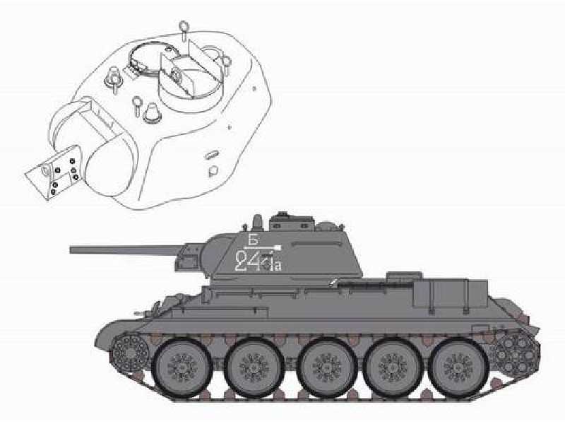T-34/76 model 1943 Chtz - zdjęcie 1 T-34/76 model 1943 Chtz - zdjęcie 1