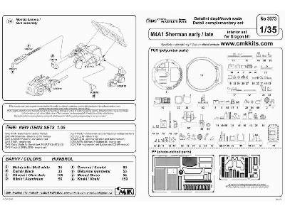 M4A1 Sherman early/late - interior set - zdjęcie 4