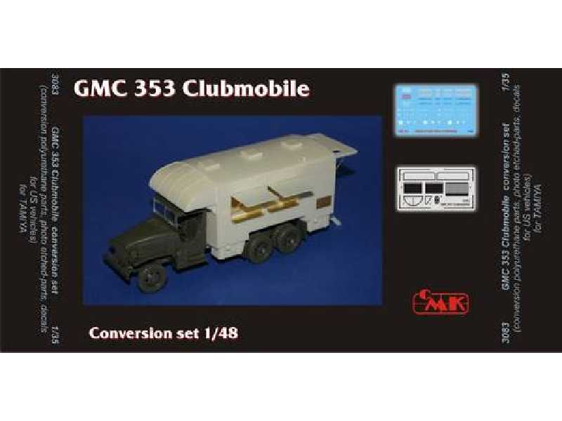 GMC353 Clubmobile - conversion set for Tamiya - zdjęcie 1 GMC353 Clubmobile - conversion set for Tamiya - zdjęcie 1