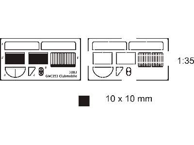 GMC353 Clubmobile - conversion set for Tamiya - zdjęcie 2