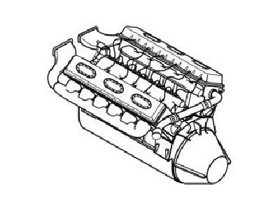 V-55A - Soviet Tank Engine - zdjęcie 1