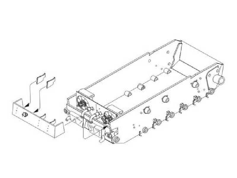 Pz. III Coolers and exhausts for Dragon kit - zdjęcie 1