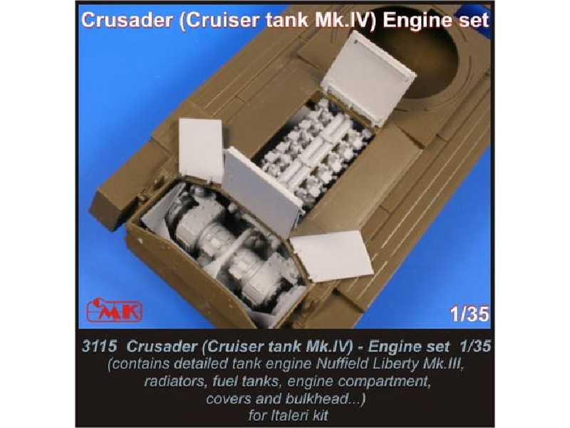 Crusader  Engine set for Italeri 1/35 - zdjęcie 1