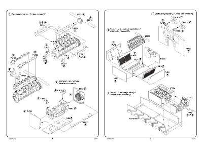 Crusader  Engine set for Italeri 1/35 - zdjęcie 3