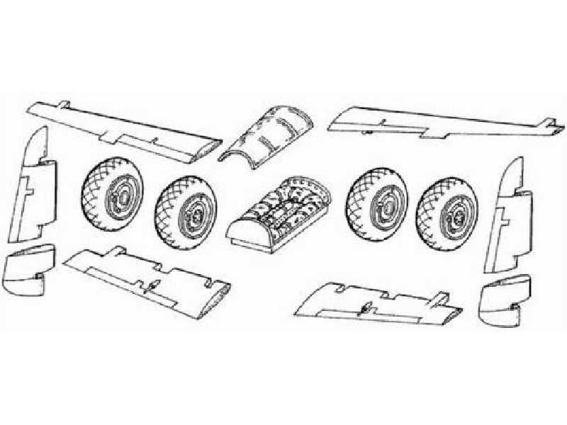 He 219 Uhu exterior Set - zdjęcie 1