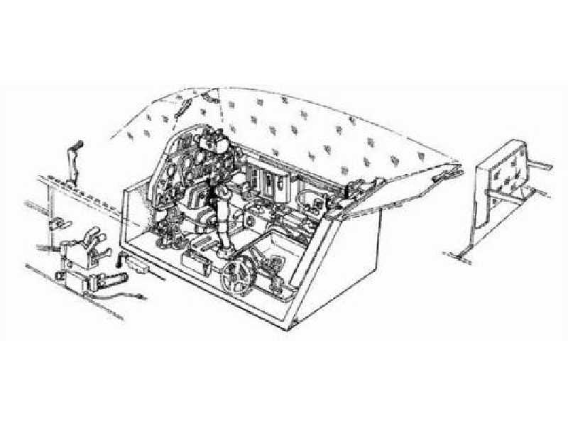 Me 109 K Interior Set - zdjęcie 1