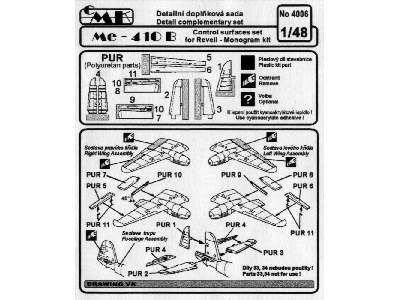 Me 410 B Control Surfaces - zdjęcie 2