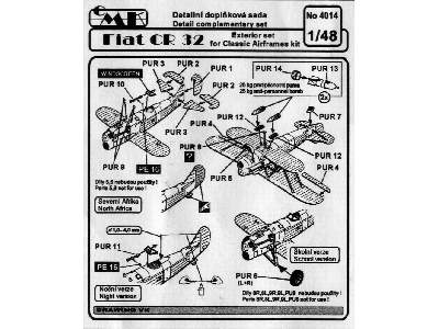 Fiat CR.32 Exterior Set - zdjęcie 2