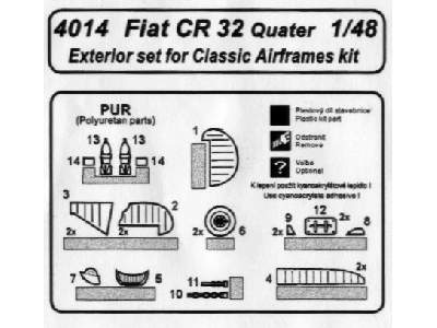 Fiat CR.32 Exterior Set - zdjęcie 3
