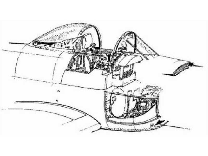 A-1H Skyraider Interior Set - zdjęcie 1